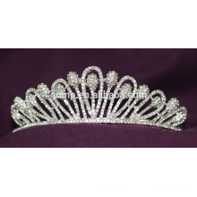 2015 Bijoux en strass Tiara Cristal Bridal Crowns Fashion Headwear